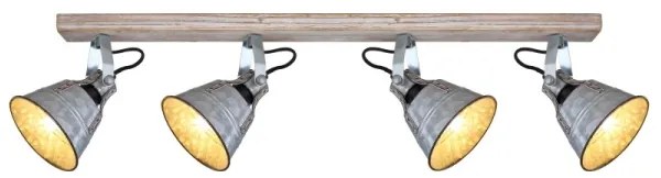 Spot GÜNTHER 4xE27/60W/230V Globo 15366Z-4