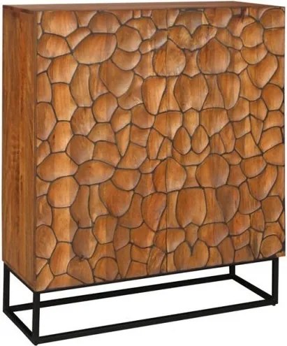 Comoda inalta cu model mozaic 3D Vulcano 120cm