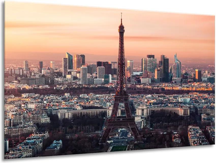 Styler Tablou pe sticlă - Eiffel Tower 120x80 cm