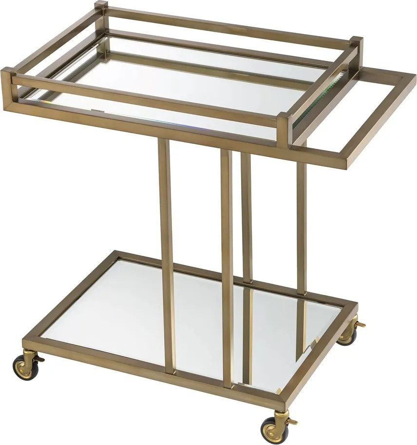 Gheridon/ Masuta laterala eleganta Beverly Hills, alama periata 116089 HZ