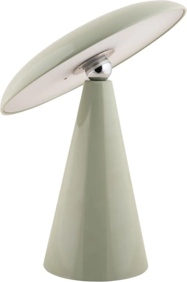 Veioză verde-deschis LED cu intensitate reglabilă (înălțime 26 cm) Phoebe – Leitmotiv