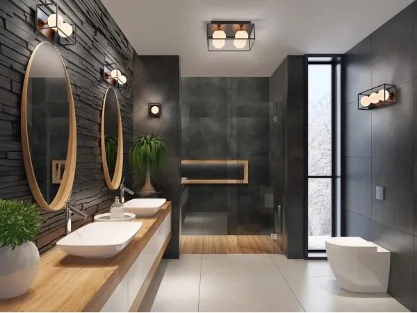 Ledvance - Aplică de exterior DECOR SQUARE, 2xG9/28W/230V, IP44