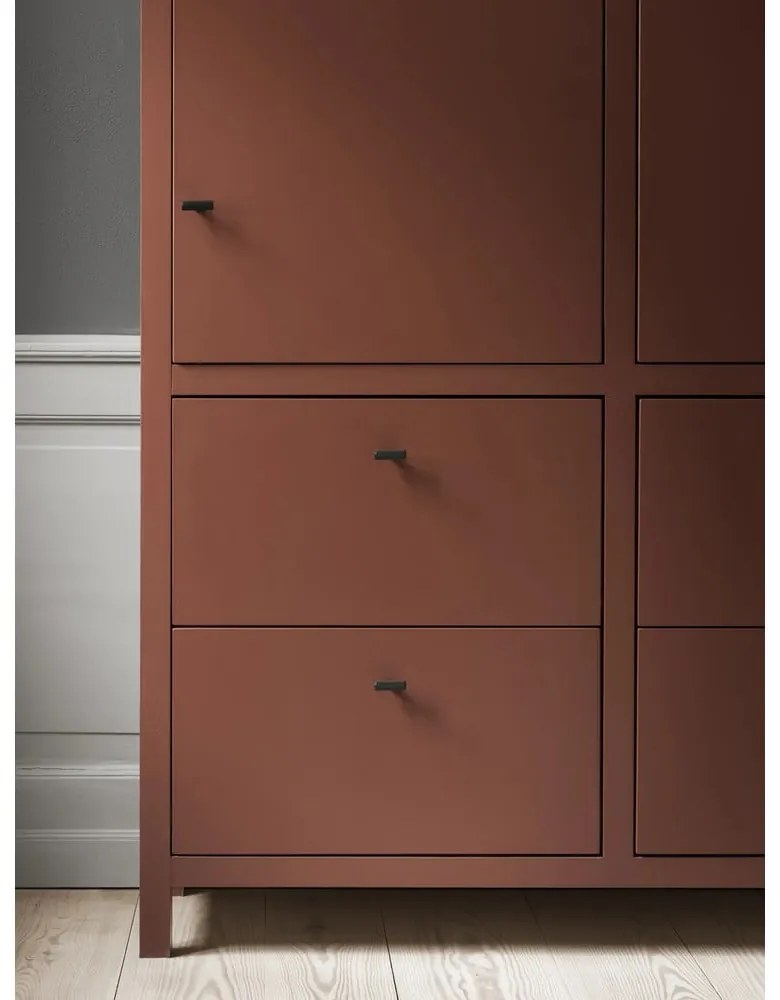 Cârlige negre 2 buc. de montat pe perete din metal Rof – Blomus