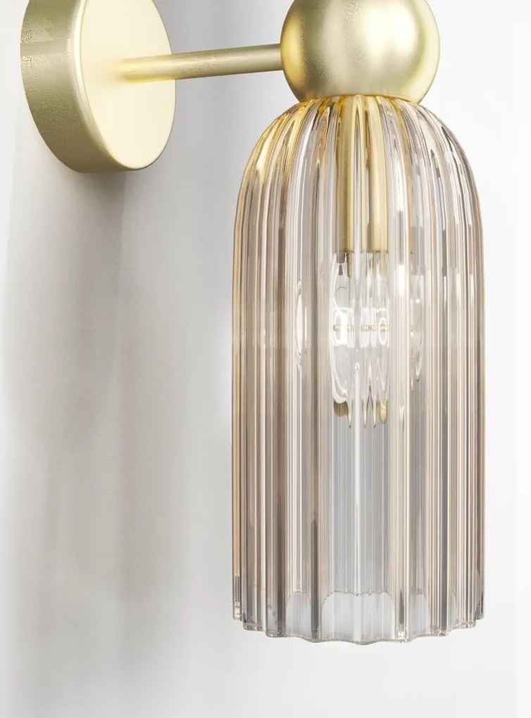 Aplica de perete design modern Antic cognac