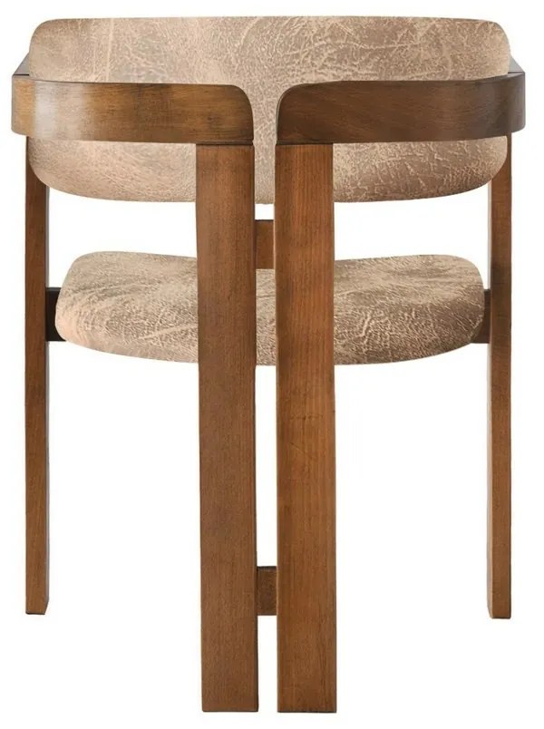 Scaun de sufragerie CO Beige and Walnut