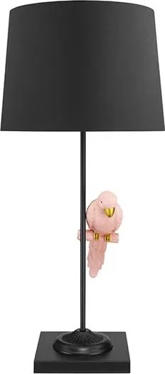 Veioza, Lampa de masa Wildlife Papagal 75cm, roz A-44815 VC