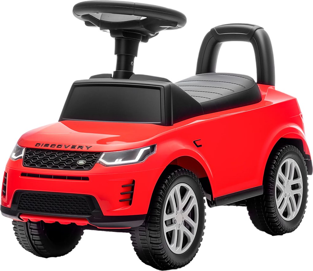 AIYAPLAY Mașinuță pentru Copii cu Licență Land Rover cu Claxon și Spațiu de Depozitare, 65,5x28x42 cm, Roșu | Aosom Romania