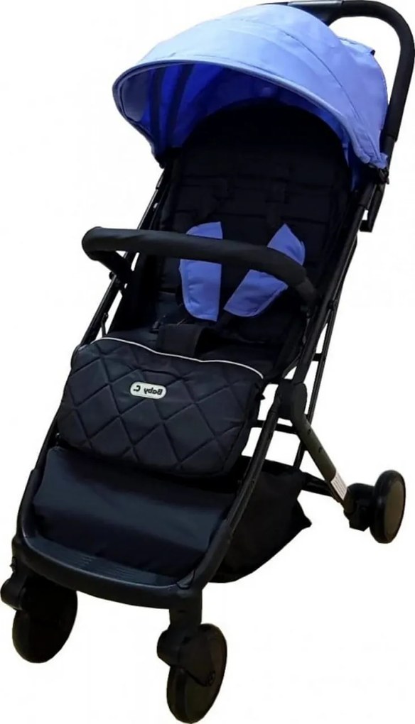 Carucior sport ultracompact pentru copii Baby Care™ PRO S108, Transformabil in troller, Spatar reglabil in 3 trepte, Roti cu rulment, Frana