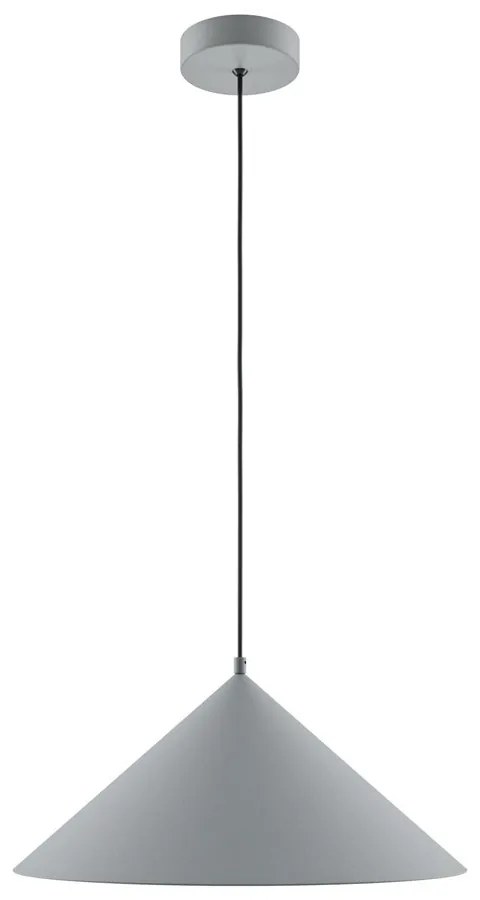 Lustra/Pendul metalic Basic D-35cm gri