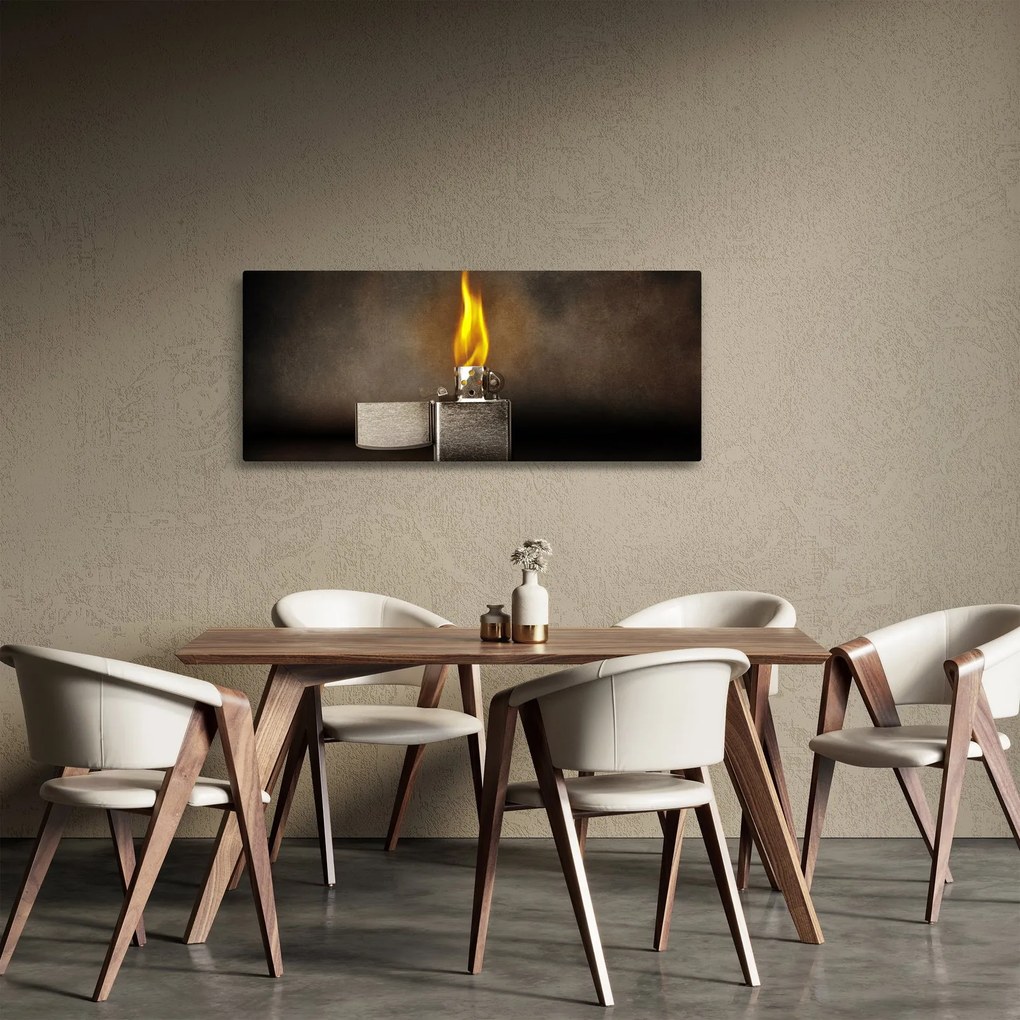 Tablou cu brichetă (120x50 cm)