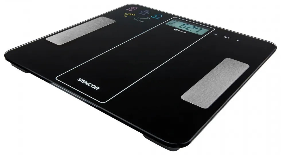 Sencor SBS 8000BK cântar personal fitness albastru