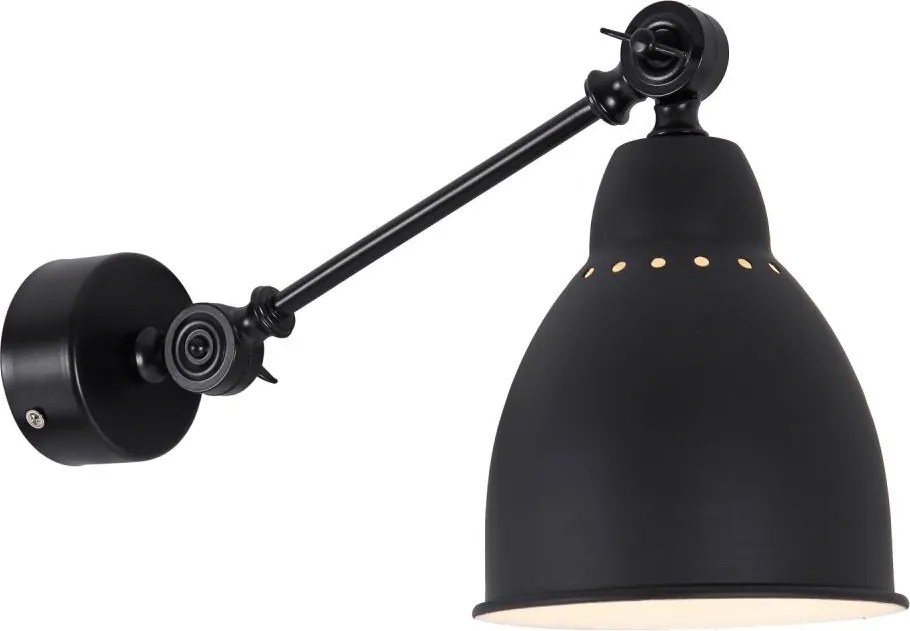 Brilagi - Lampă de perete QUILL 1xE27/40W/230V 40 cm neagră