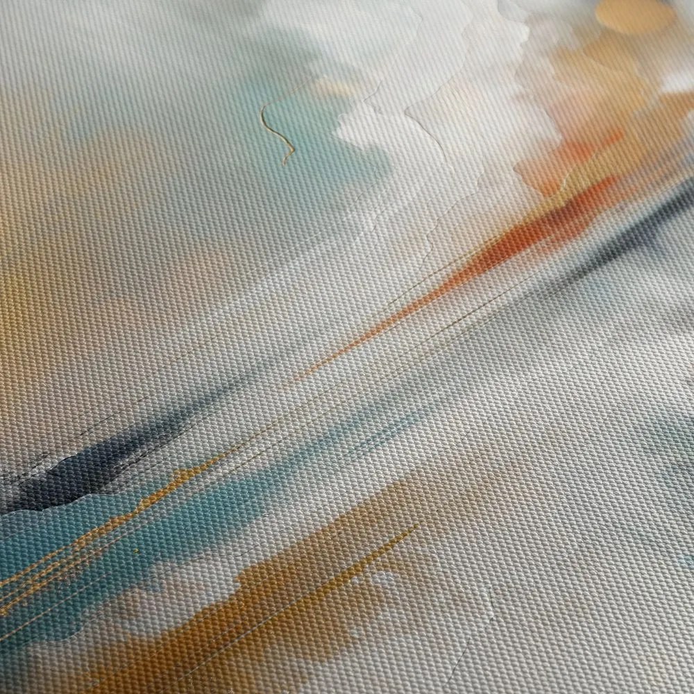 Tablou abstracție modernă cu natură