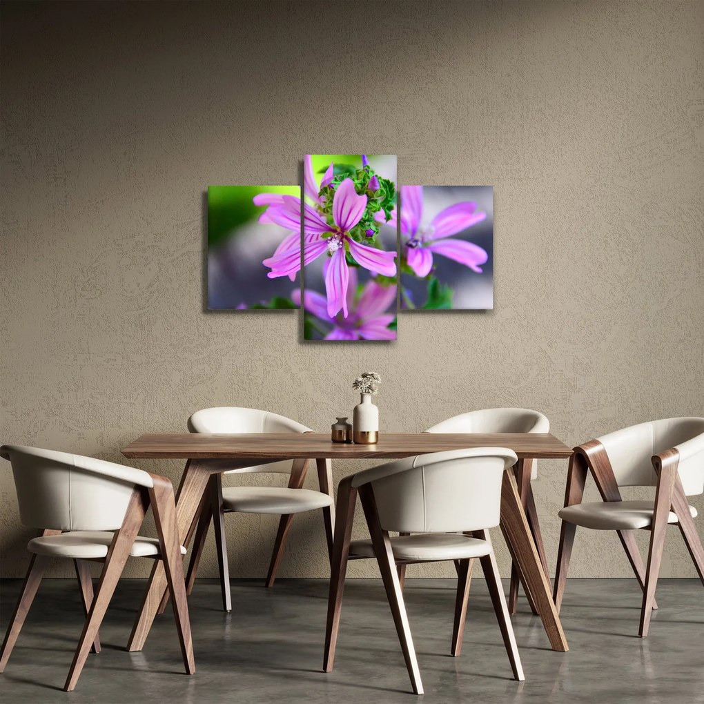 Tablou cu floarea detailat (90x60 cm)