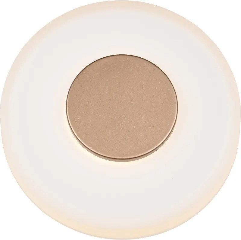 Aplică de perete bej LED cu intensitate reglabilă ø 22 cm Celeste – Trio