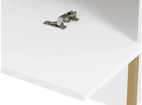 Mobilier living Madrealla II (Alb + lucios Alb + auriu) . 1104559
