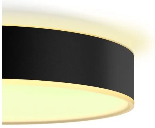 Philips - Plafonieră LED reglabilă Hue ENRAVE L LED/33,5W/230V neagră + telecomandă