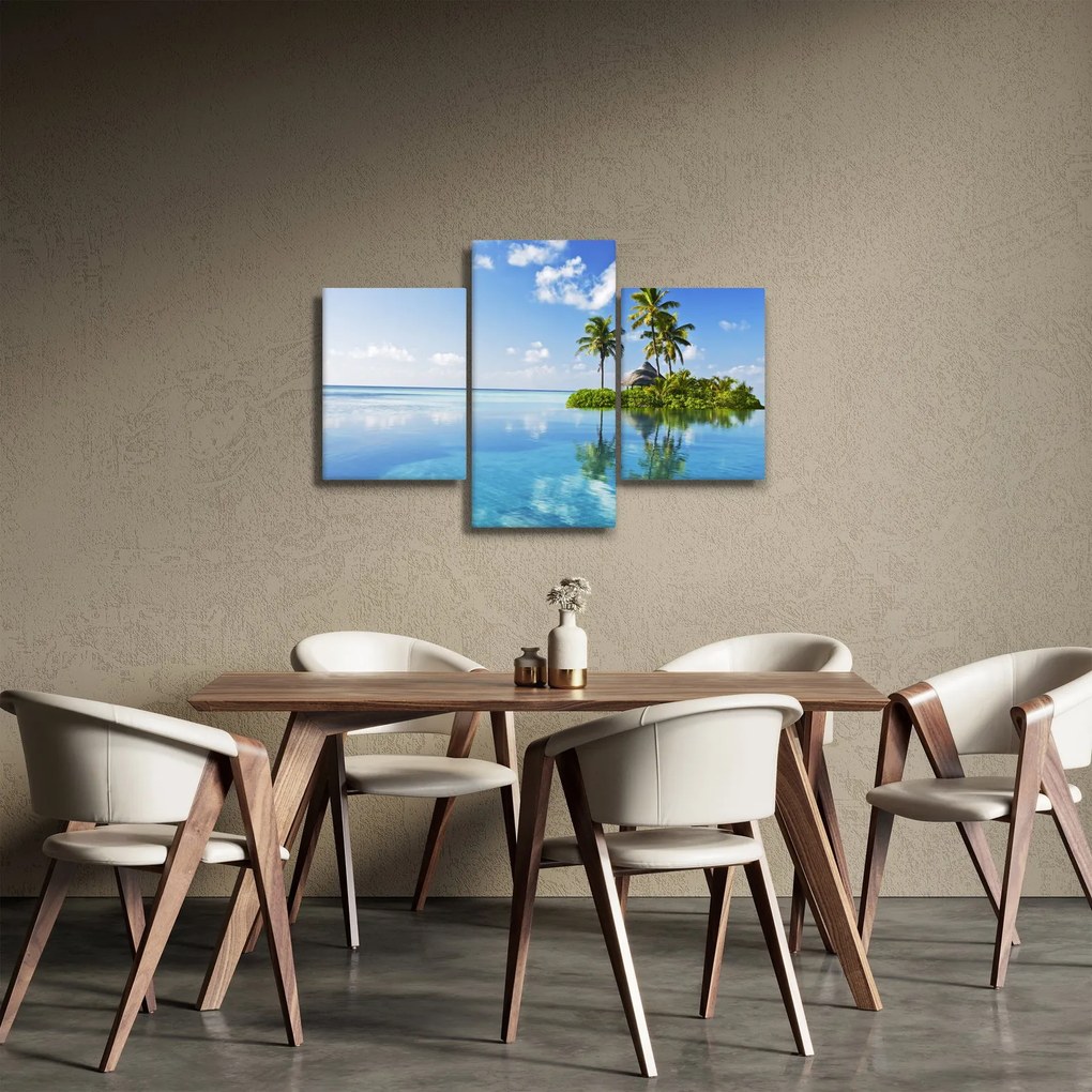 Tablou - Insula tropicală (90x60 cm)