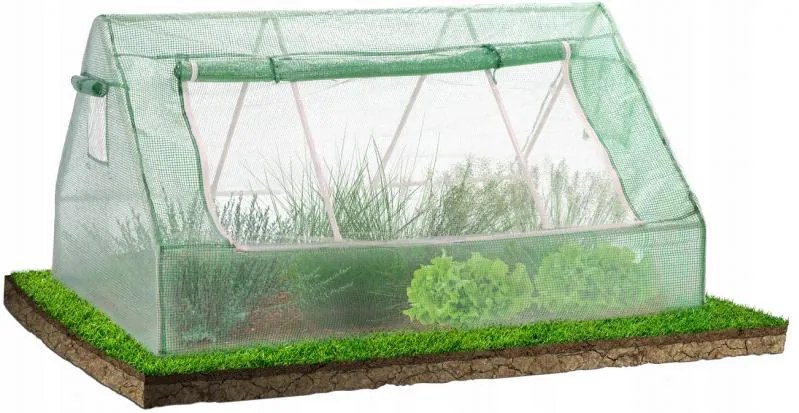 Tavă practică de grădină din folie de aluminiu cu dimensiuni 180 x 140 x 94 cm