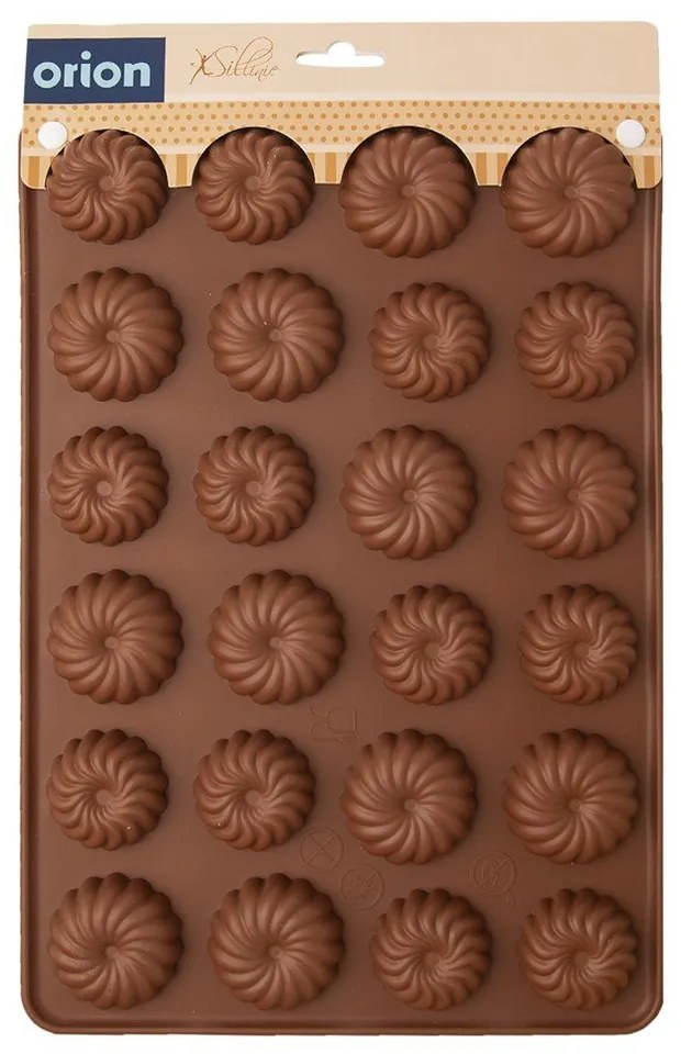 Formă de copt pentru mini-prăjiturele Bundt din silicon 22x32 cm – Orion