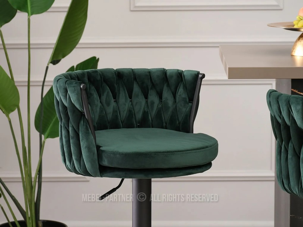 Scaun Adel (verde + negru). 1110646
