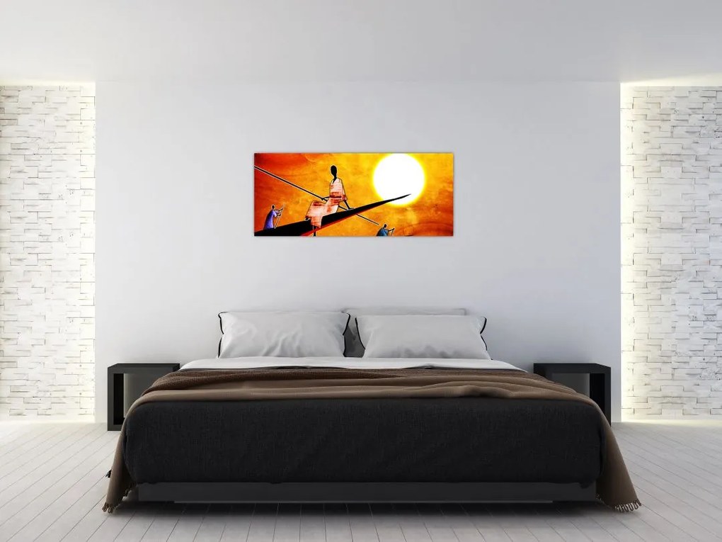 Tablou picturii epochale străveche (120x50 cm)