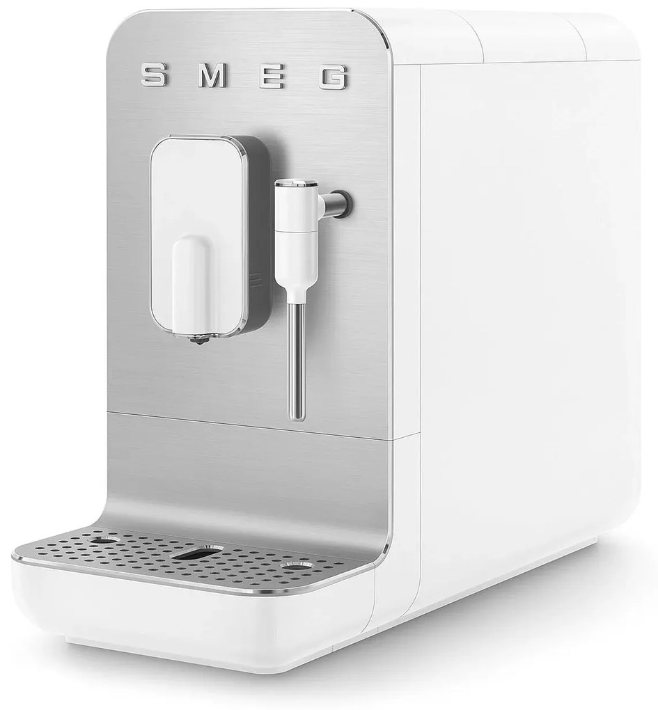 SMEG Aparat automat de cafea BCC12 pentru cappuccino 19 batoane / 1.4l, alb - Smeg