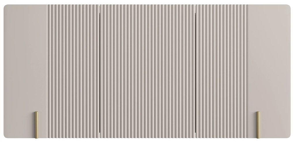 Comodă suspendată Malmi 150 cm - cashmir / crema bianca / auriu