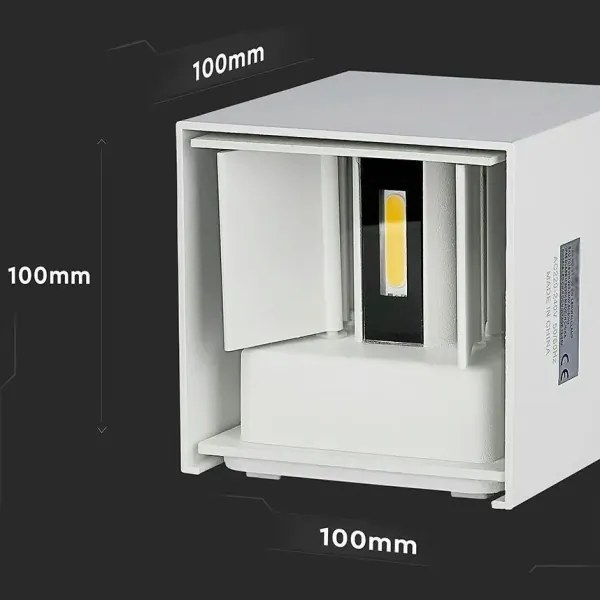 Aplică LED de exterior LED/5W/230V 3000K IP65 alb