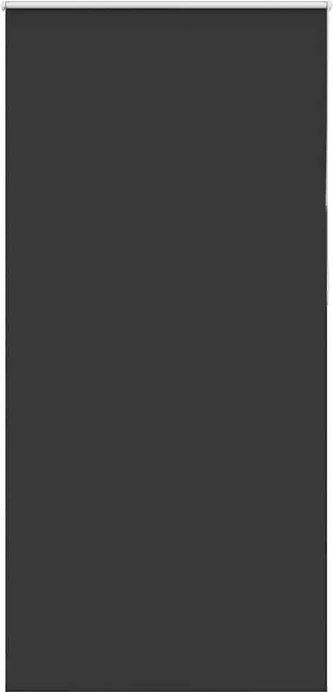 vidaXL Jaluzea cu role opace negru 105x210 cm lățime material 100,7 cm