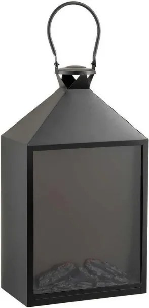 Decoratiune LED lanterna COZY WARM 55x30 cm, neagra