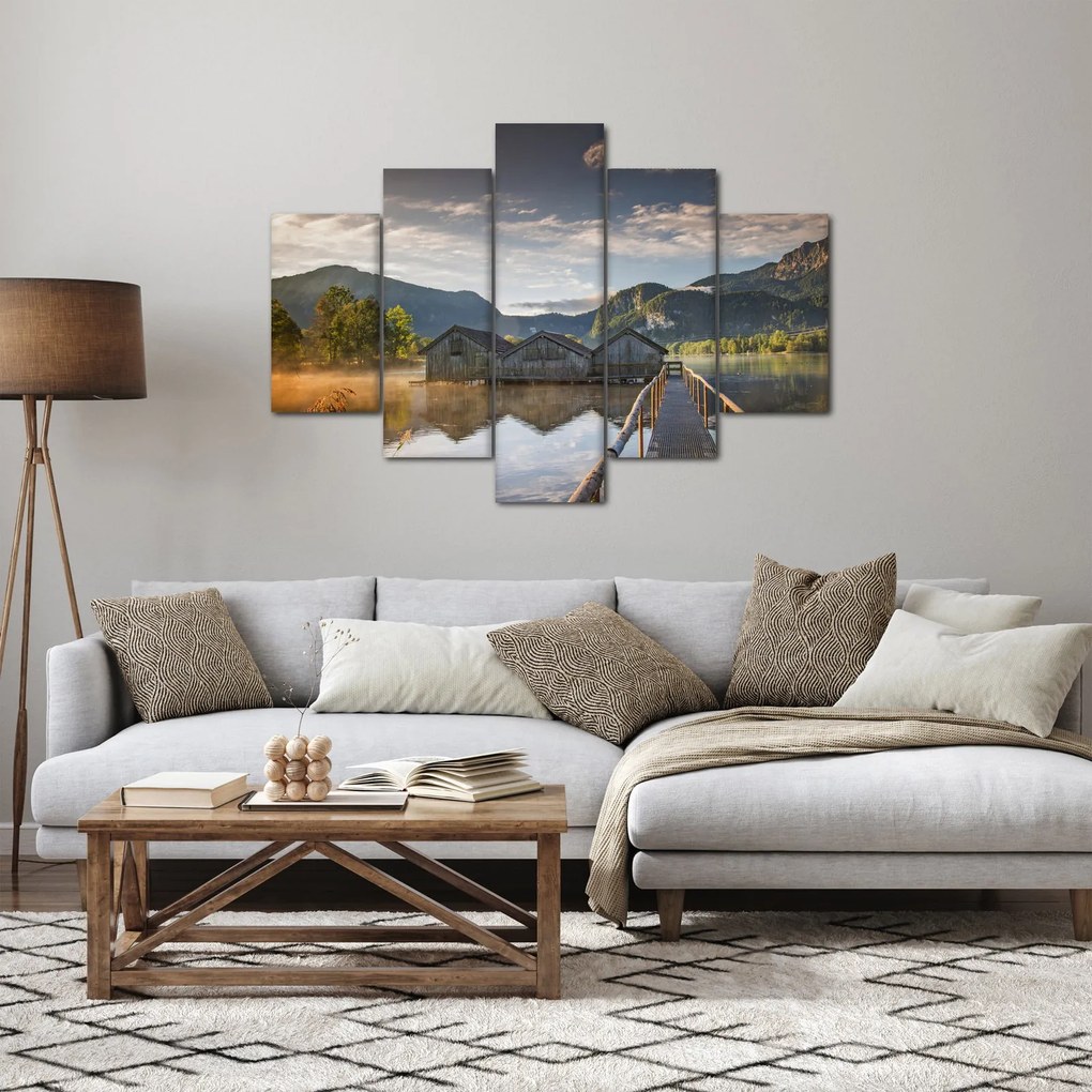 Tablou cu lac (150x105 cm)