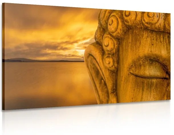 Tablou detaliu Budha