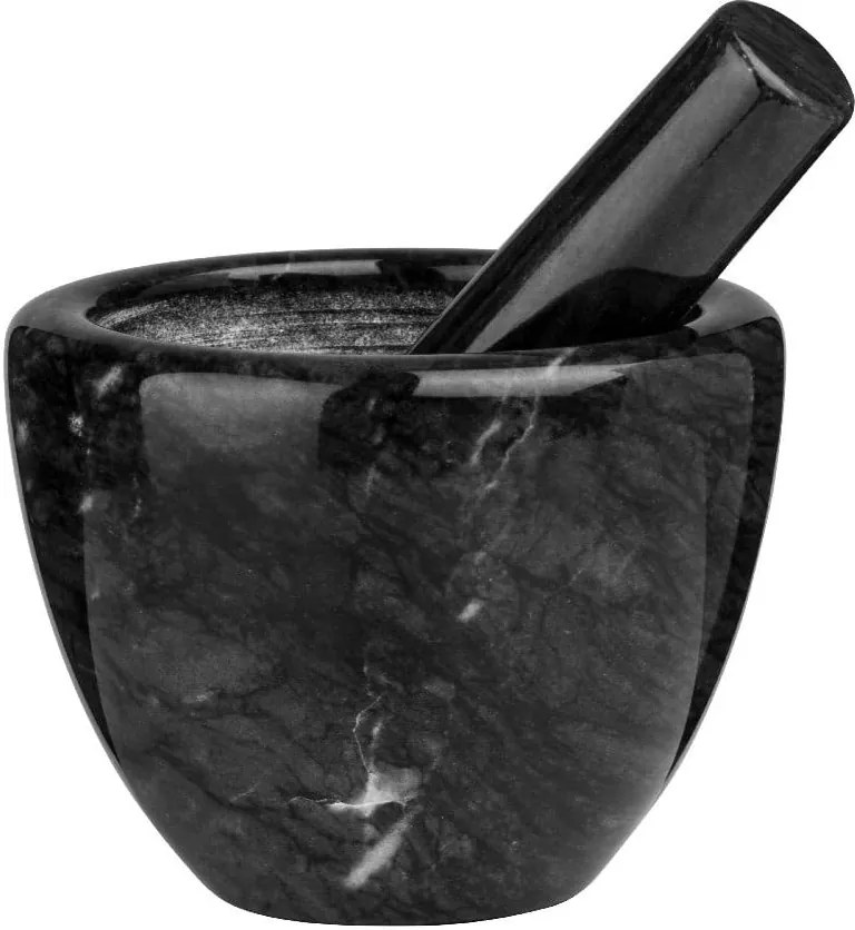 Mojar și pistil din marmură Premier Housewares Marble, negru