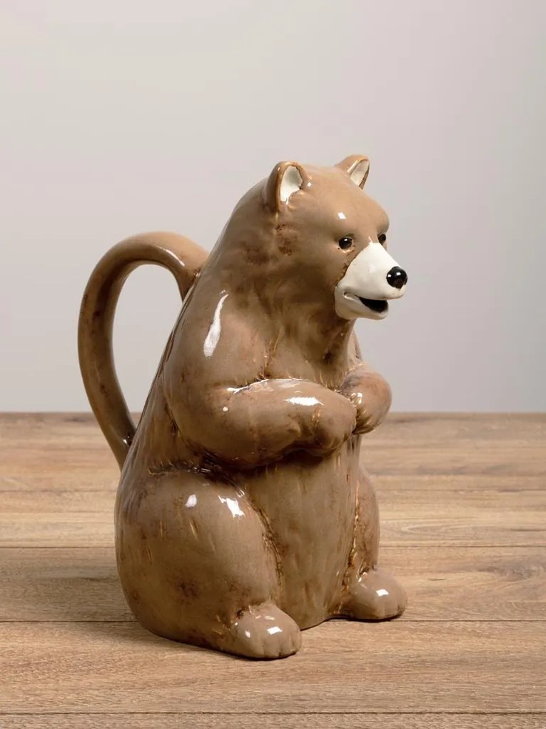 Carafă din ceramică , H25 cm, "Brown Bear"