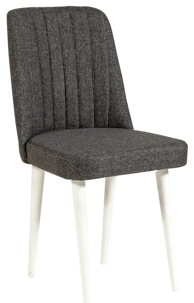 Set mobilier sufragerie Vlasta 1 (alb + antracit) (pentru 4 persoane). 1073068