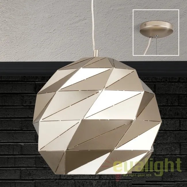 Lustra moderna Origami auriu, 42cm HL 6-1644/1 gold OR
