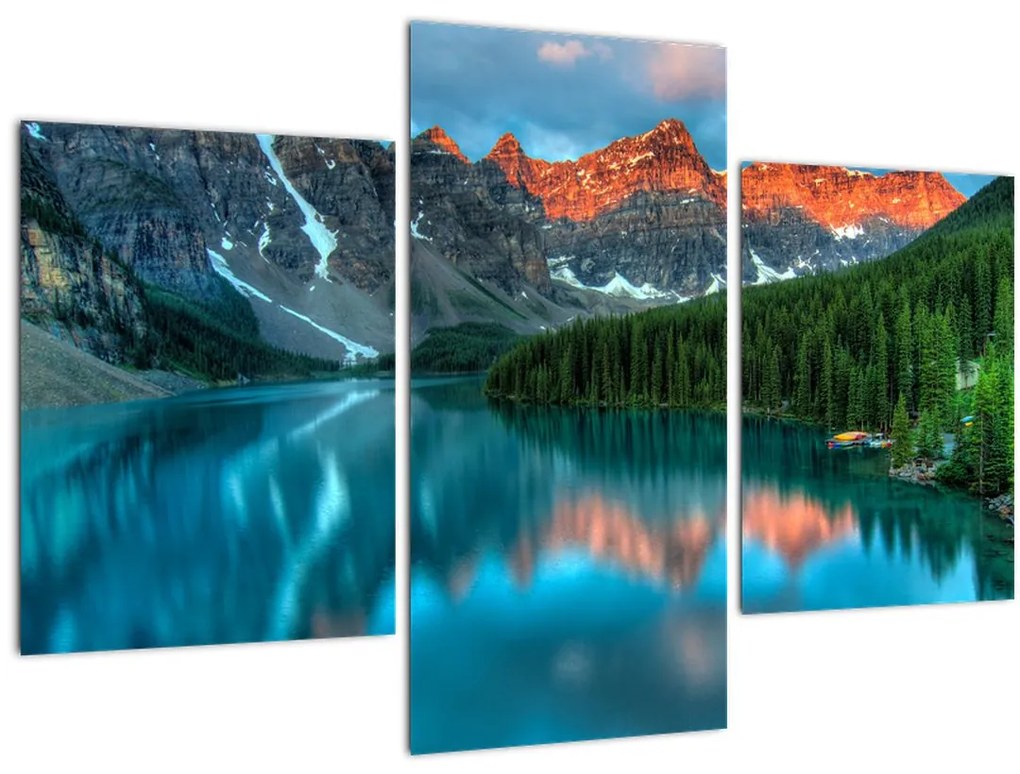Tablou - Lac turcoaz (90x60 cm)