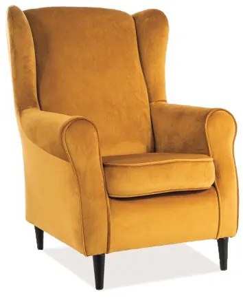 Fotoliu relax Bambi (galben). 1049973