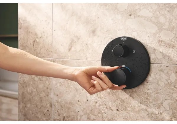 GROHE 348832430 - Set de duș VITALIO START 250 mm, negru