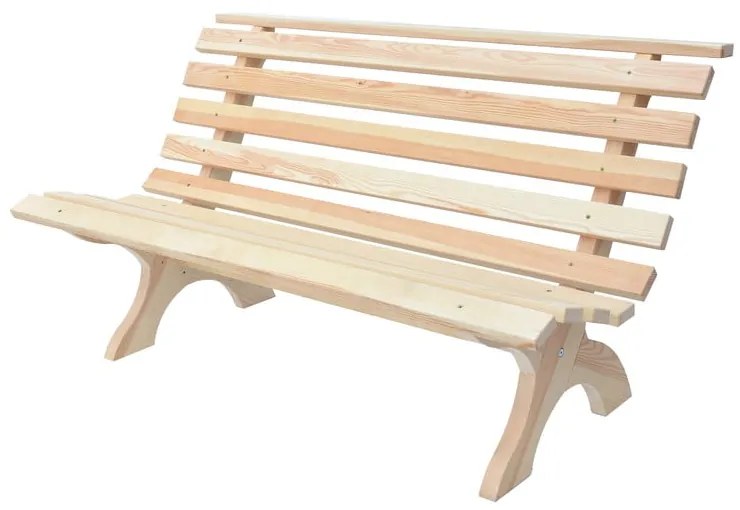Bancă de grădină din lemn Retro - Rojaplast