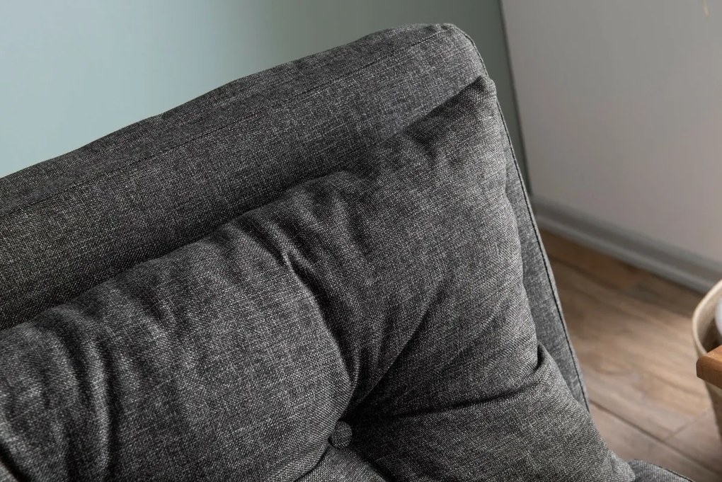 Canapea extensibilă Sando 2 Dark Grey