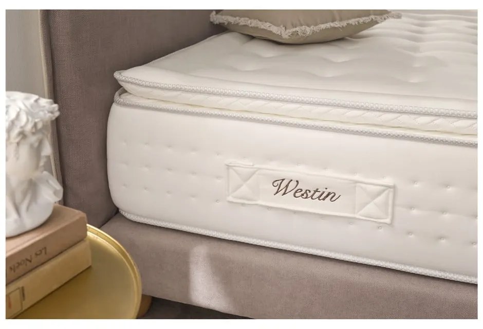 Saltea fermă cu arcuri termoregulatoare 80x200 cm WESTIN SPRING – Moonia
