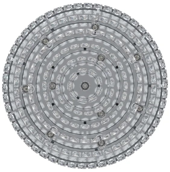 Plafonieră VALPARAISO 11xE14/40W/230V crom lucios Eglo 39491