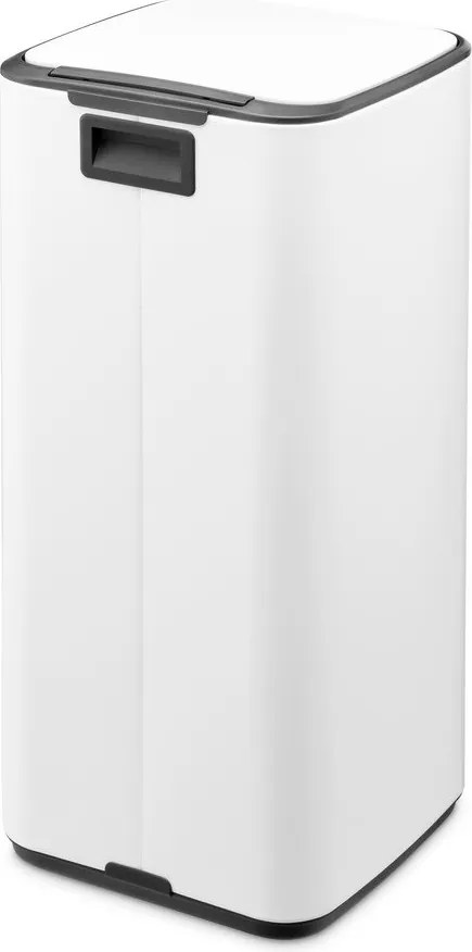 Coș de gunoi alb cu pedală din oțel 30 l Bo – Brabantia