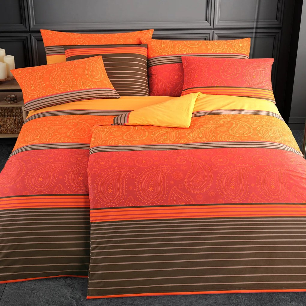 Lenjerie de pat din bumbac 4Home Sunset, 220 x 200 cm, 2 buc. 70 x 90 cm