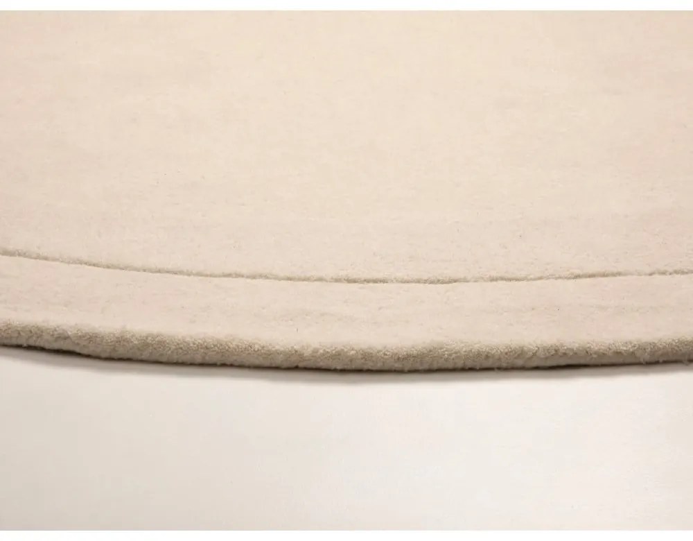 Covor crem din lână 150x230 cm Cloria – Micadoni