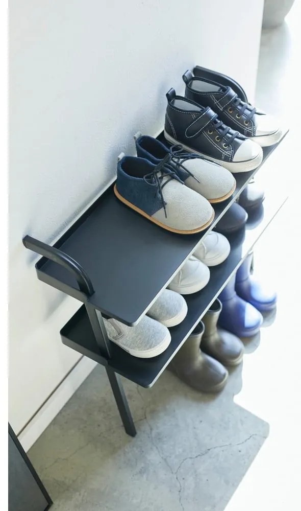 Pantofar pentru copii negru din metal Tower – YAMAZAKI