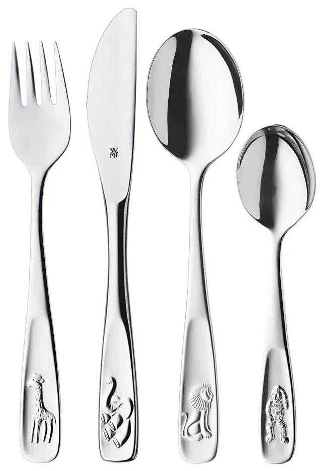 Set de tacâmuri pentru copii WMF ZOO 4 buc.