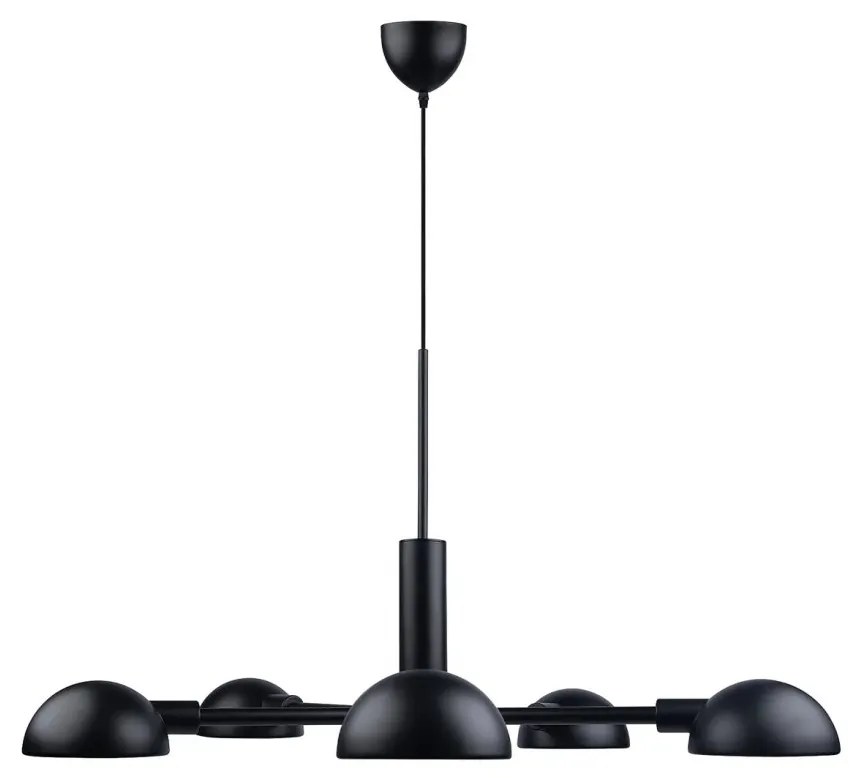 Lustra suspendata design modern Nomi negru